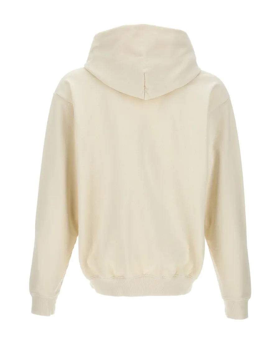 Logo-Printed Long-Sleeved Hoodie