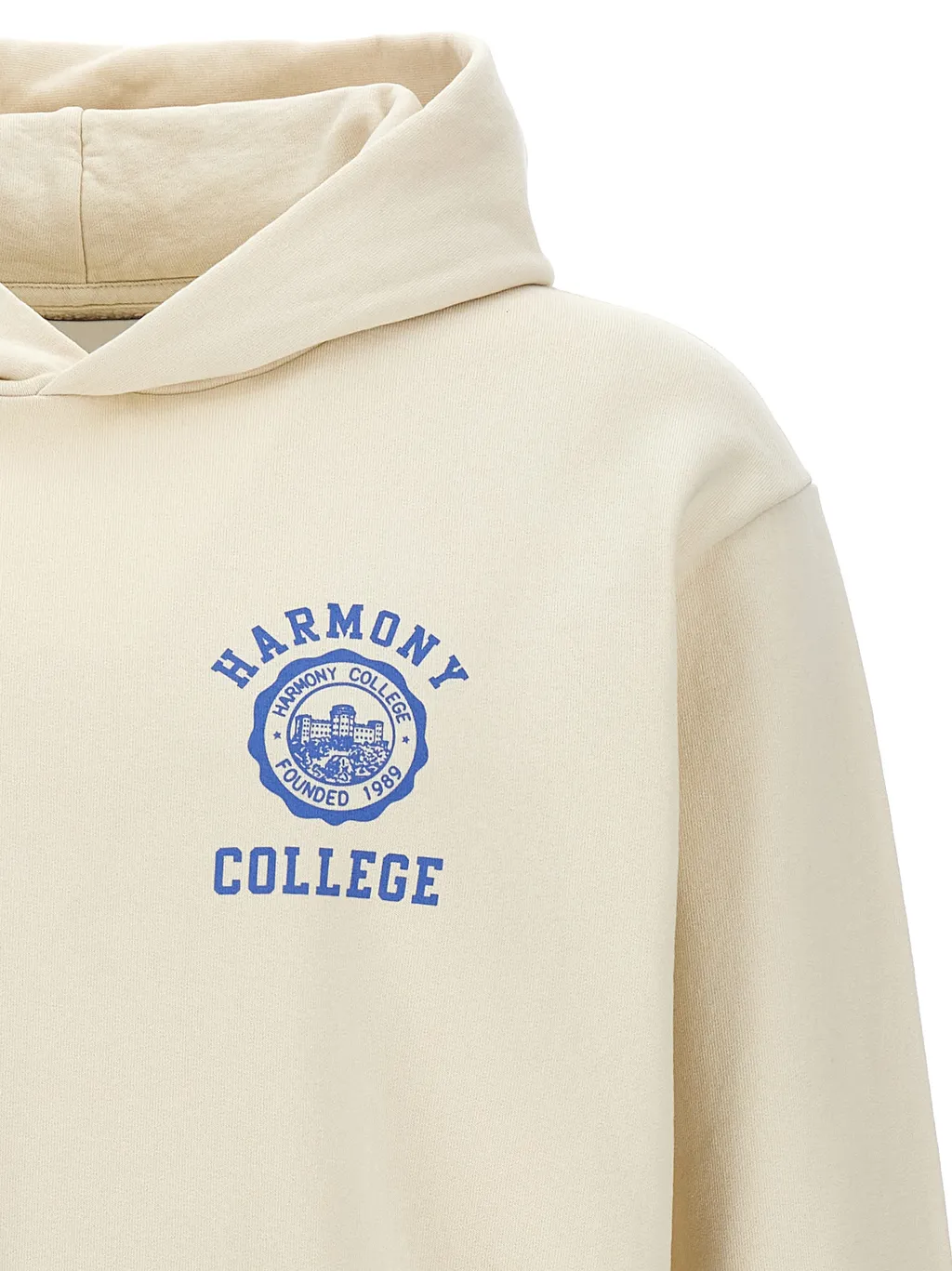 Logo-Printed Long-Sleeved Hoodie