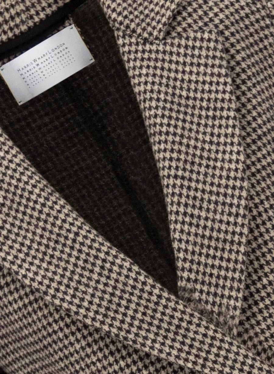 Houndstooth-Pattern Blazer