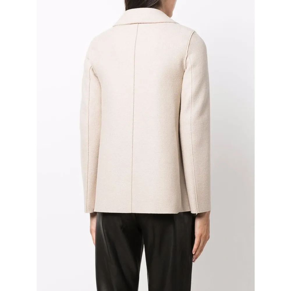 Double-Breasted Fitted Jacket