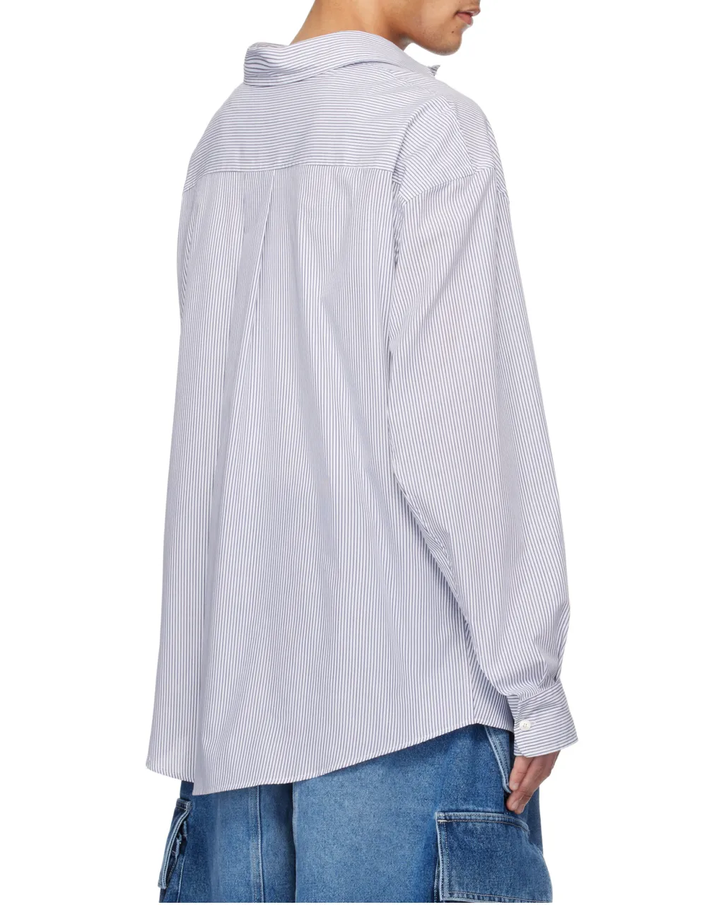 Striped Poplin Shirt
