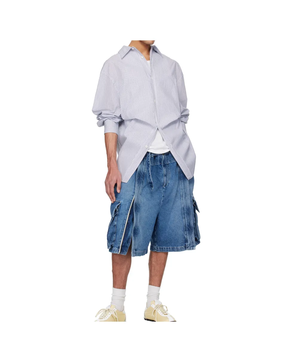 Striped Poplin Shirt