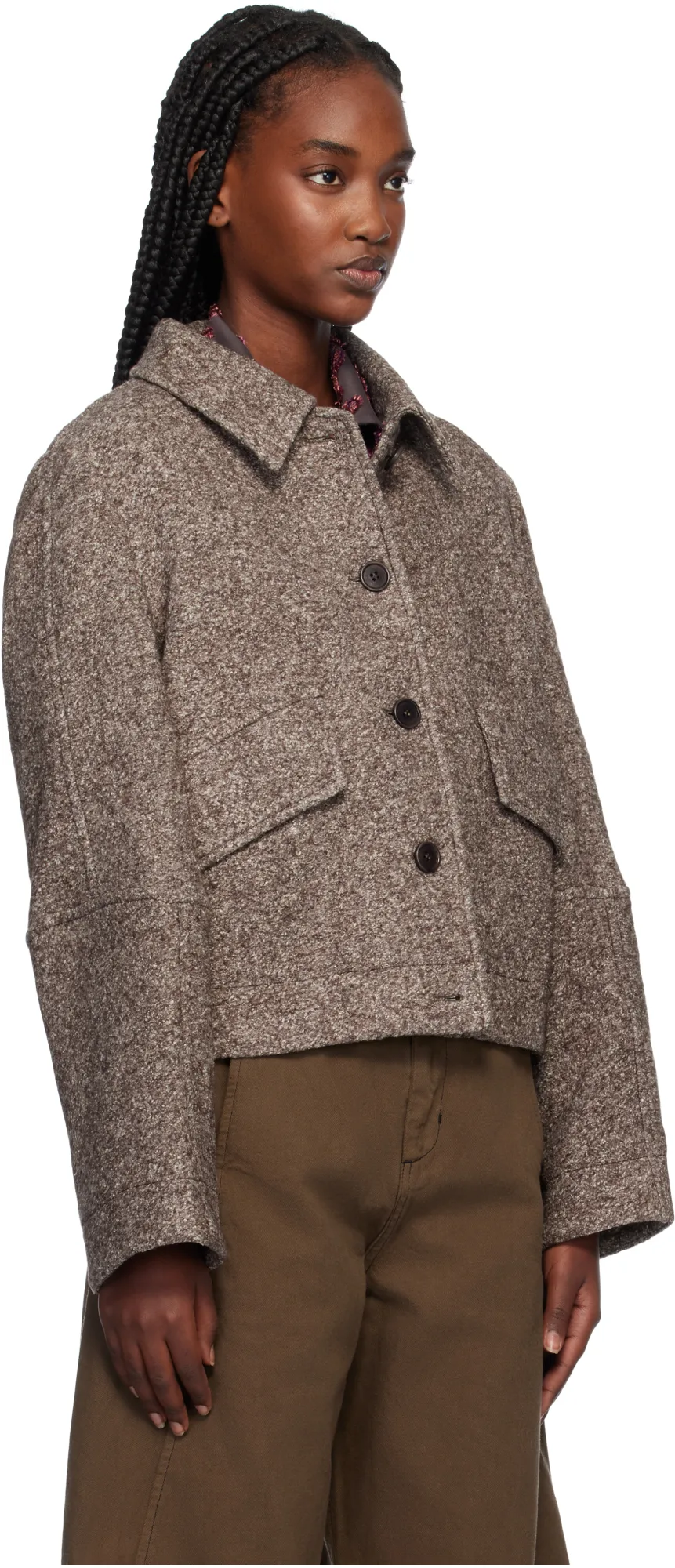 Long-Sleeved Casual Jacket