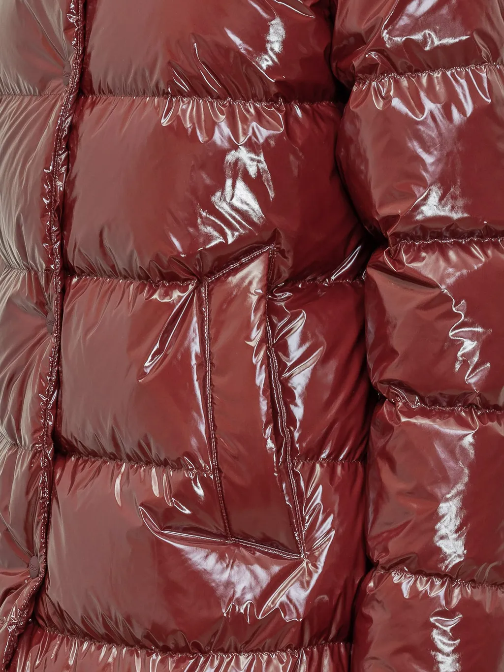 Hooded Medium Down Jacket