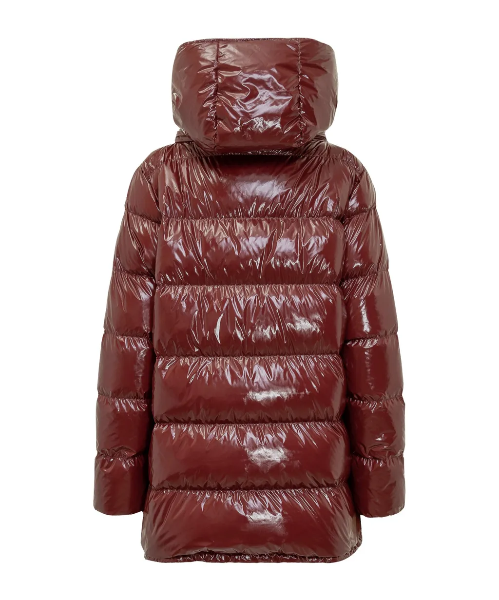 Hooded Medium Down Jacket
