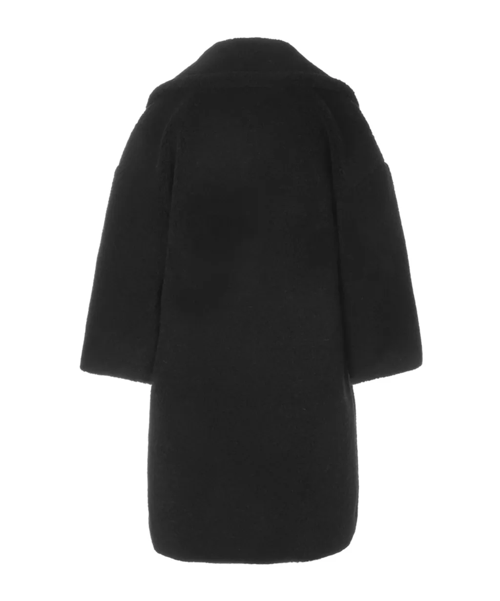 Double-Breasted Teddy Coat