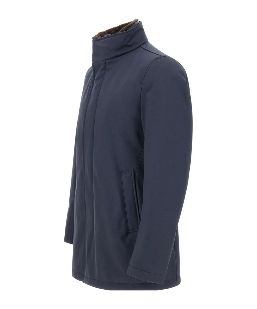 Long-Sleeved Cotton-Padded Jacket