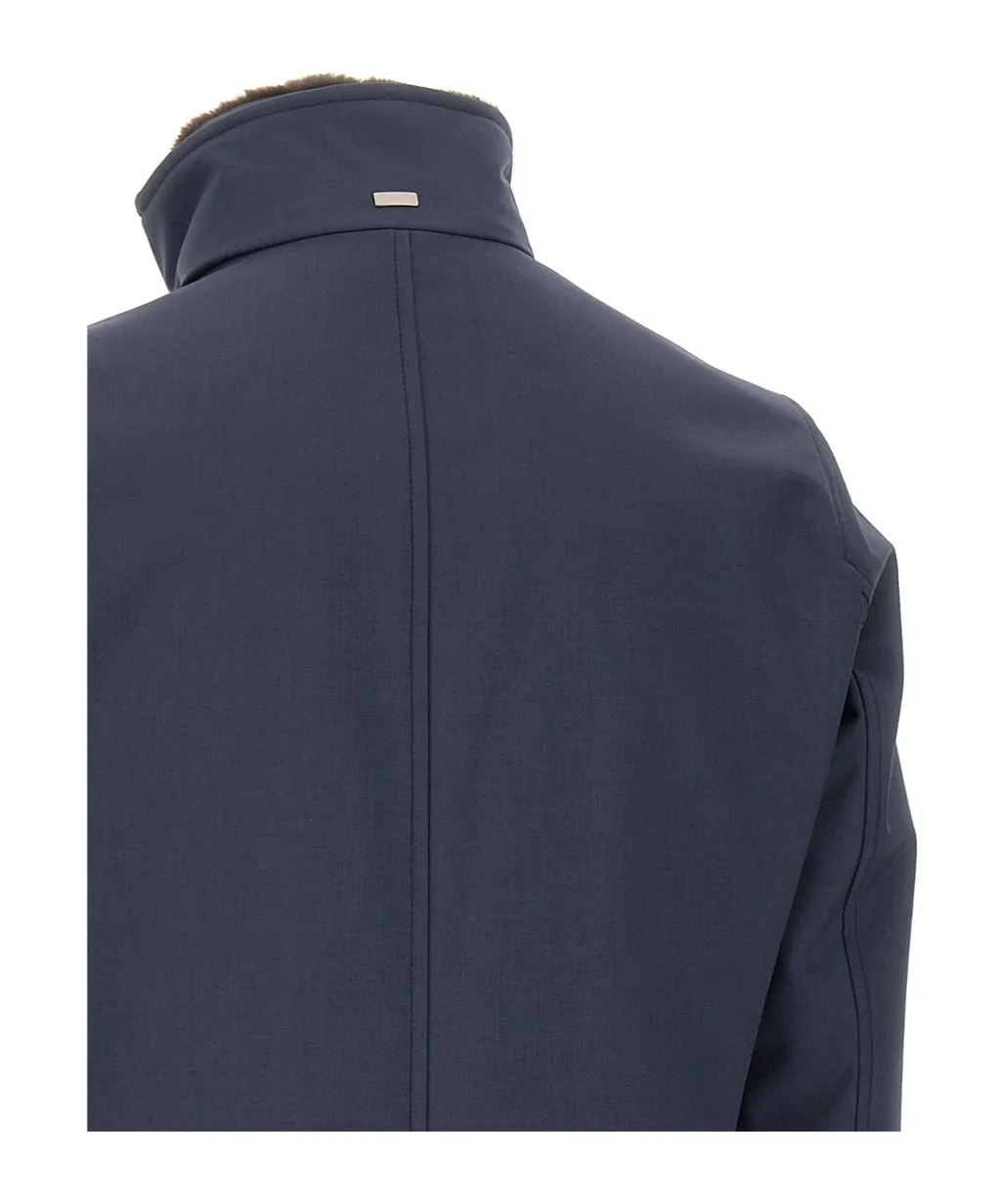 Long-Sleeved Cotton-Padded Jacket
