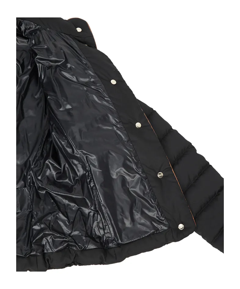 Long-Sleeved Down Jacket