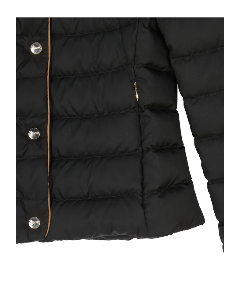 Long-Sleeved Down Jacket