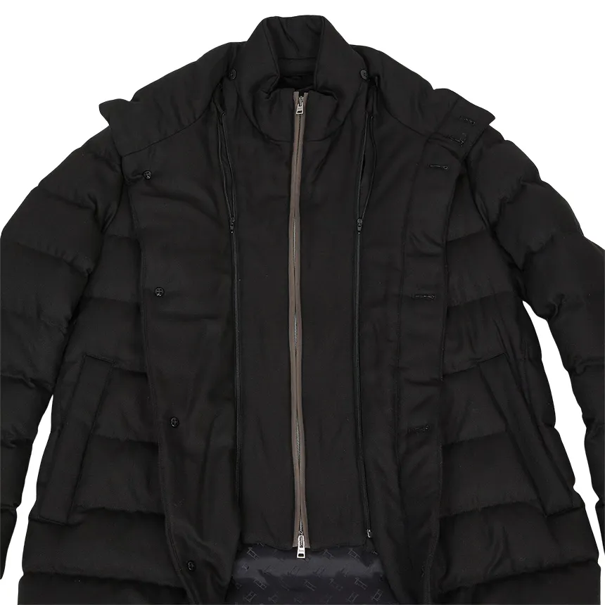 Long-Sleeved Down Jacket