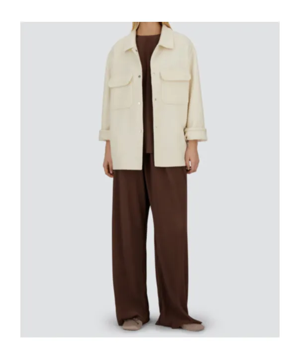 Double-Pocket Wool Jacket