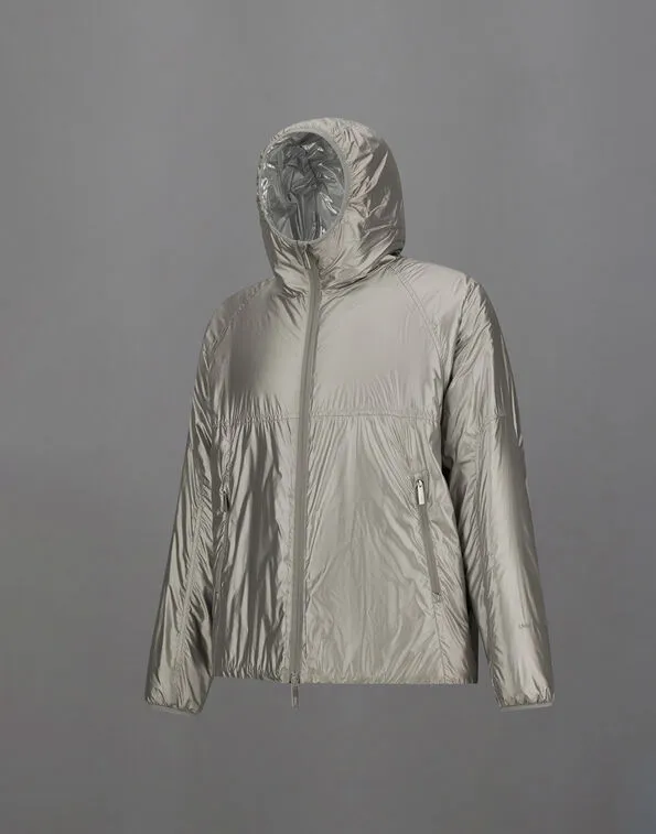 Laminar Metallic Shield Hooded Jacket