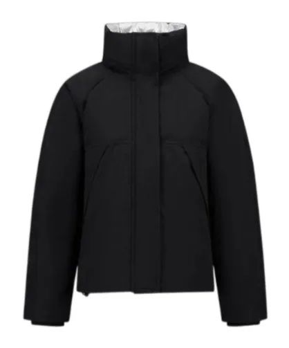 Laminar Jacket In Crinkle Metallic