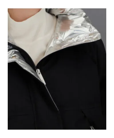 Laminar Jacket In Crinkle Metallic