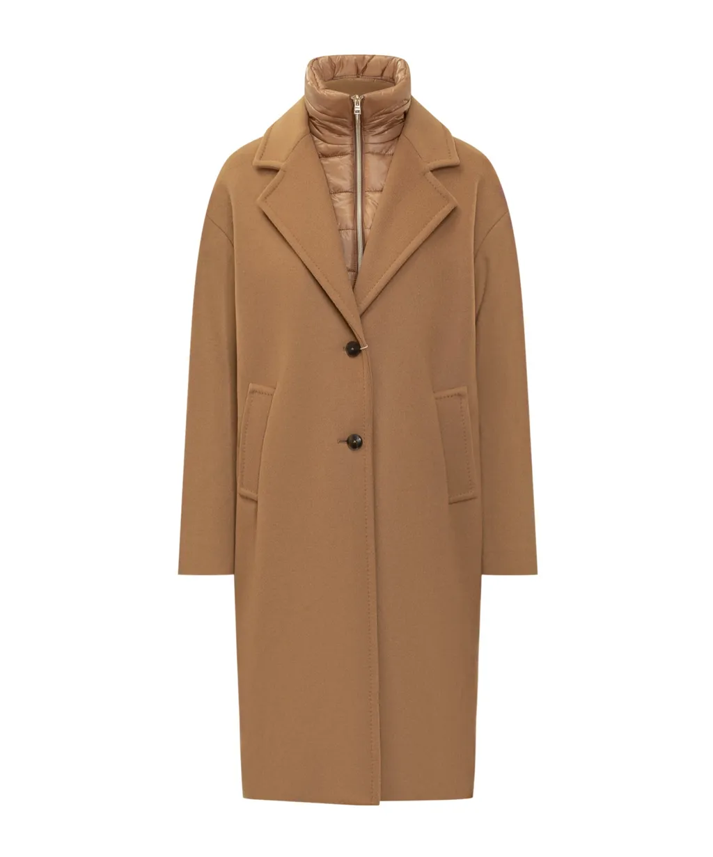 Single Breasted Padded Coat