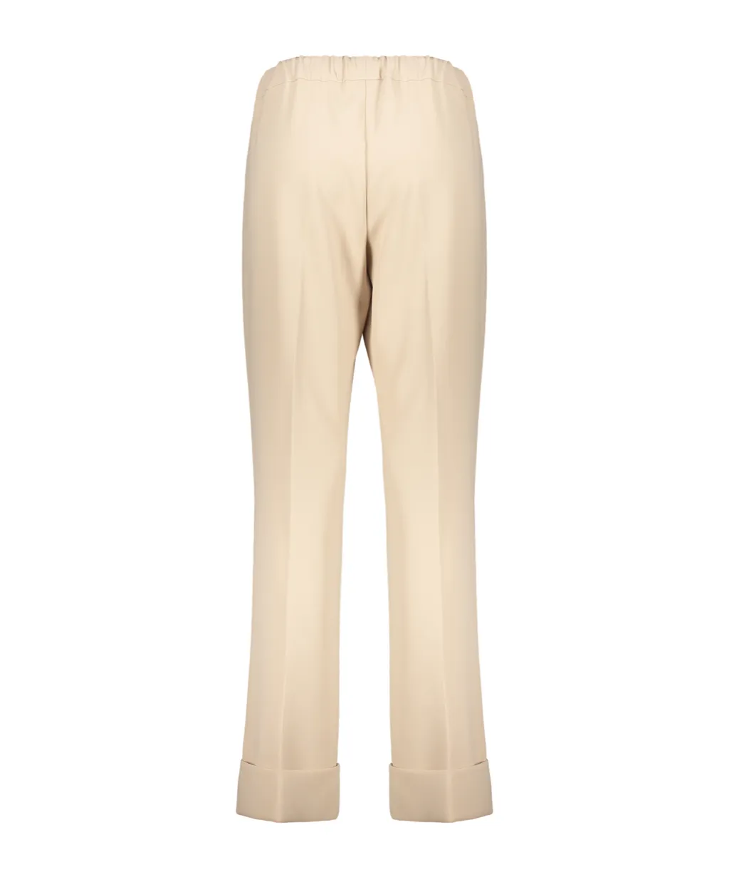Straight-Leg Casual Pants