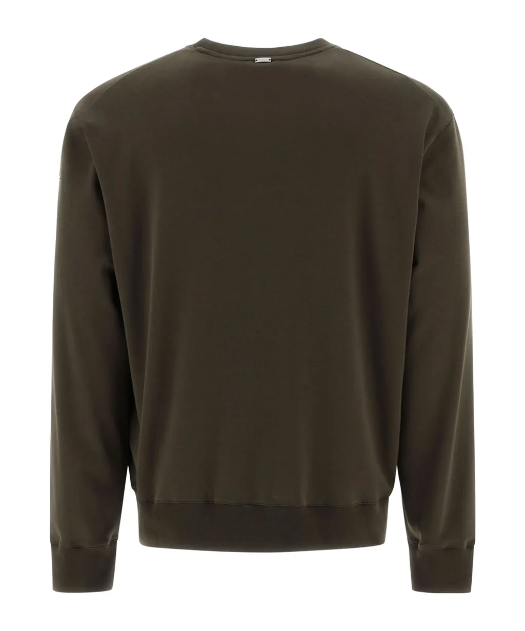 Long-Sleeved Cotton Sweatshirt