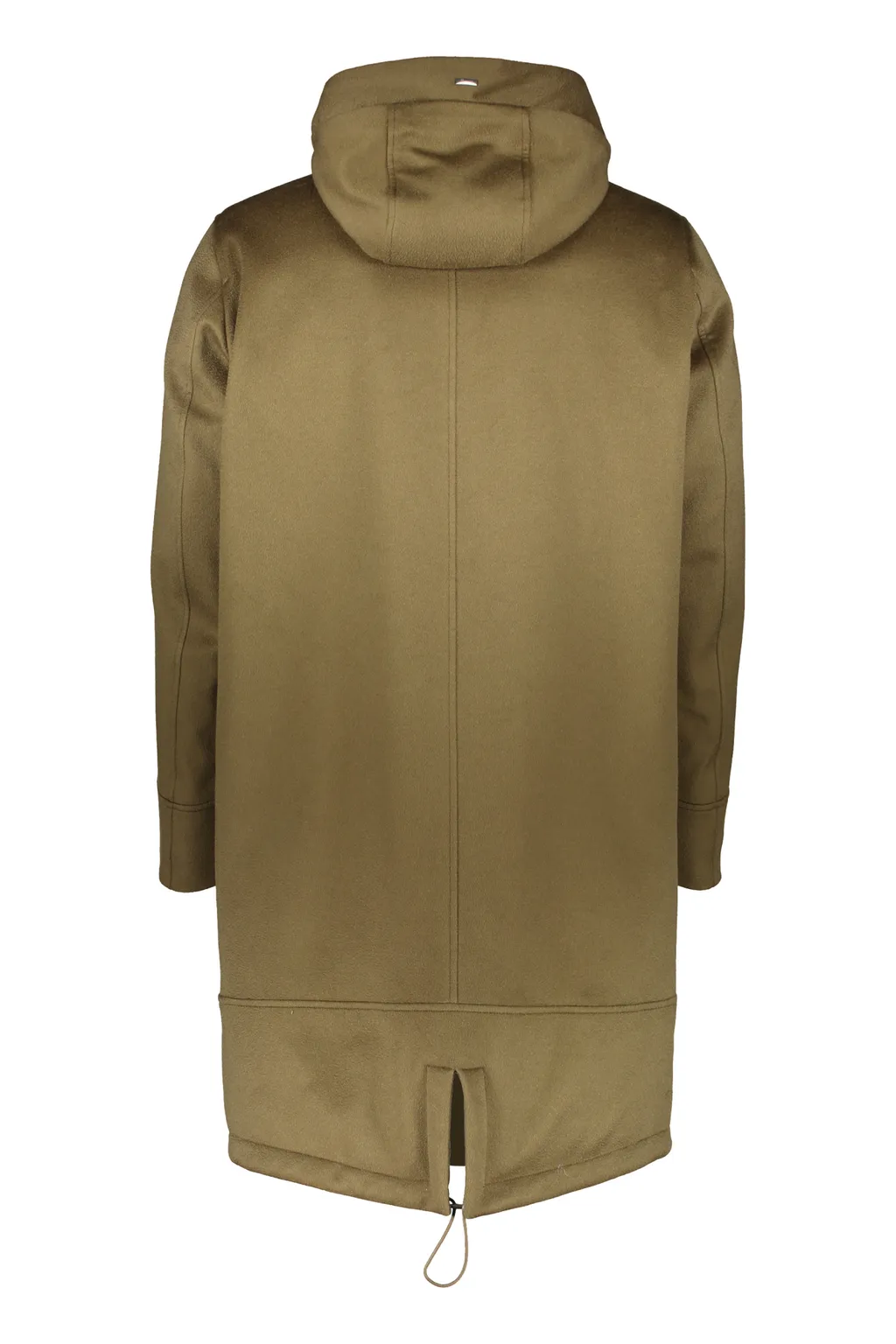 Adjustable-Hood Pocket Coat
