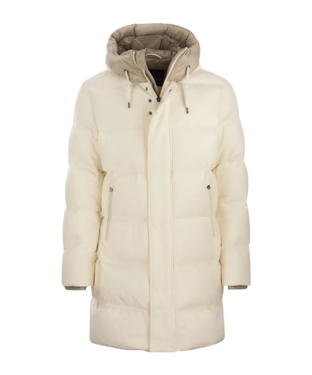 Drawstring Hooded Coat