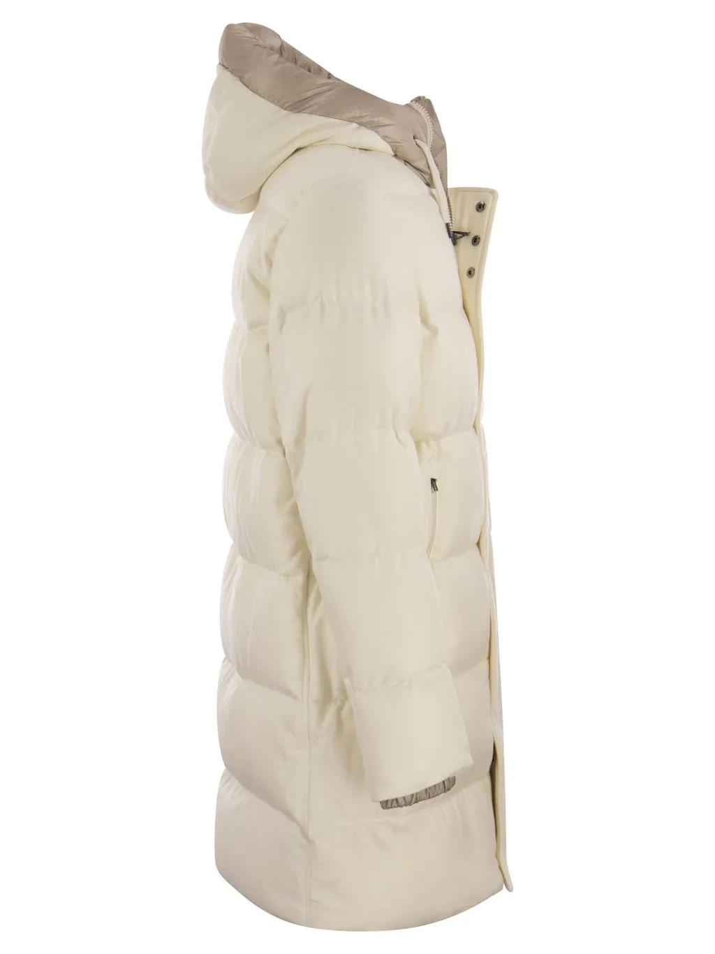 Drawstring Hooded Coat