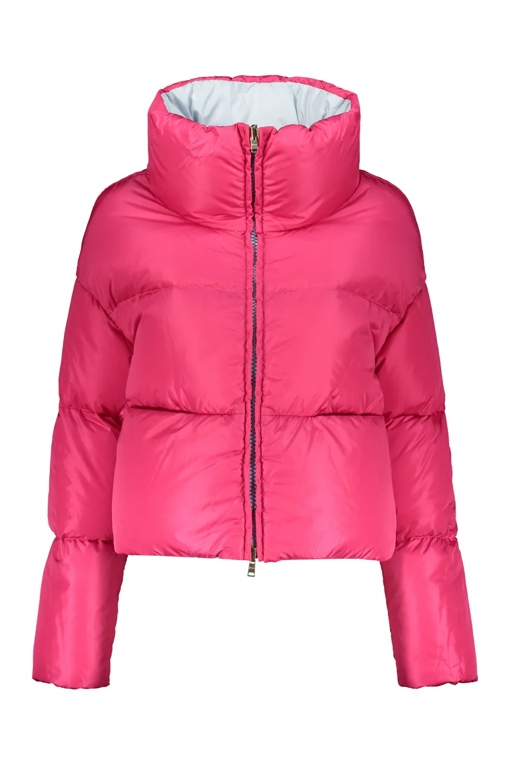 High-Neck Zip Jacket