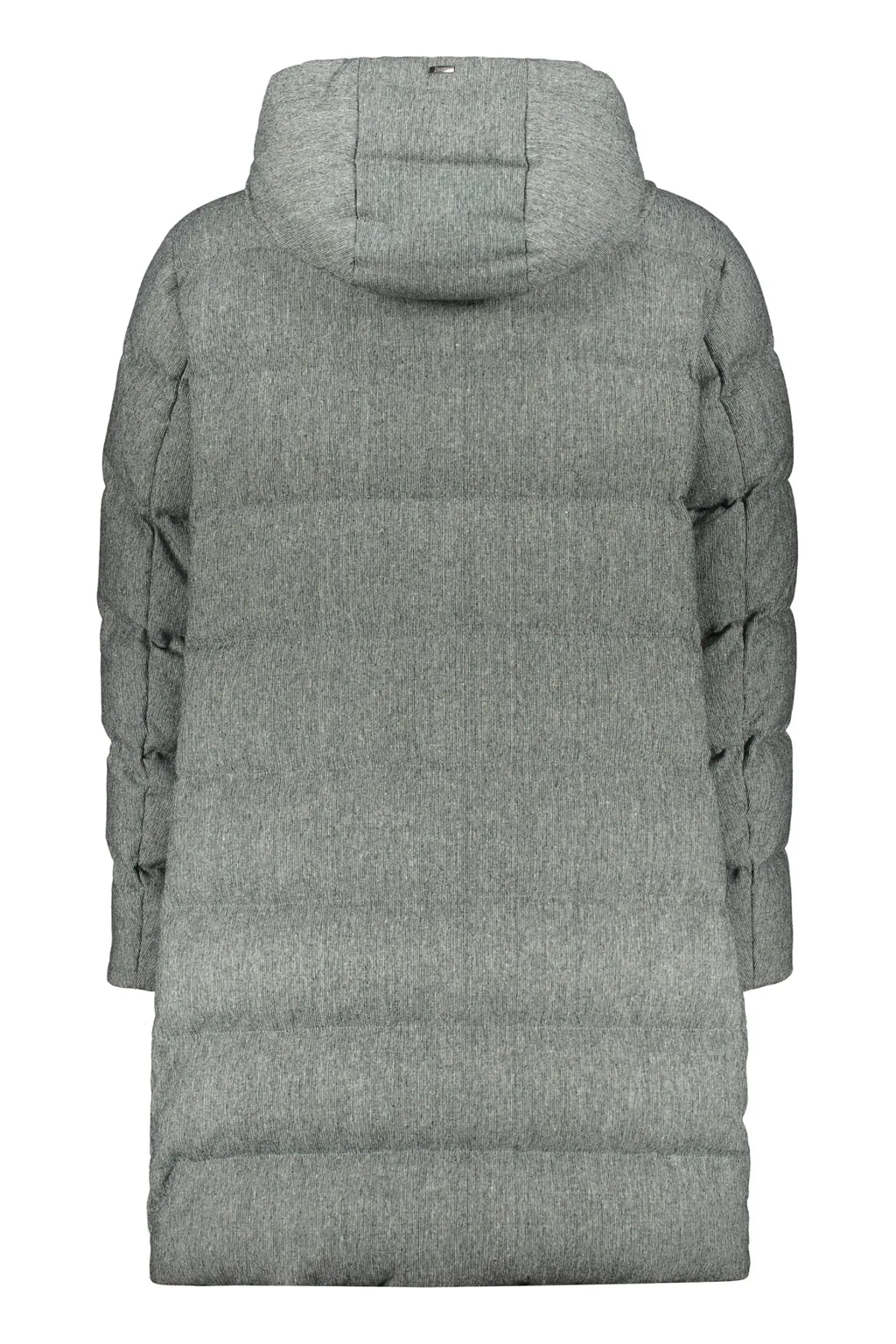 Adjustable-Hood Padded Coat