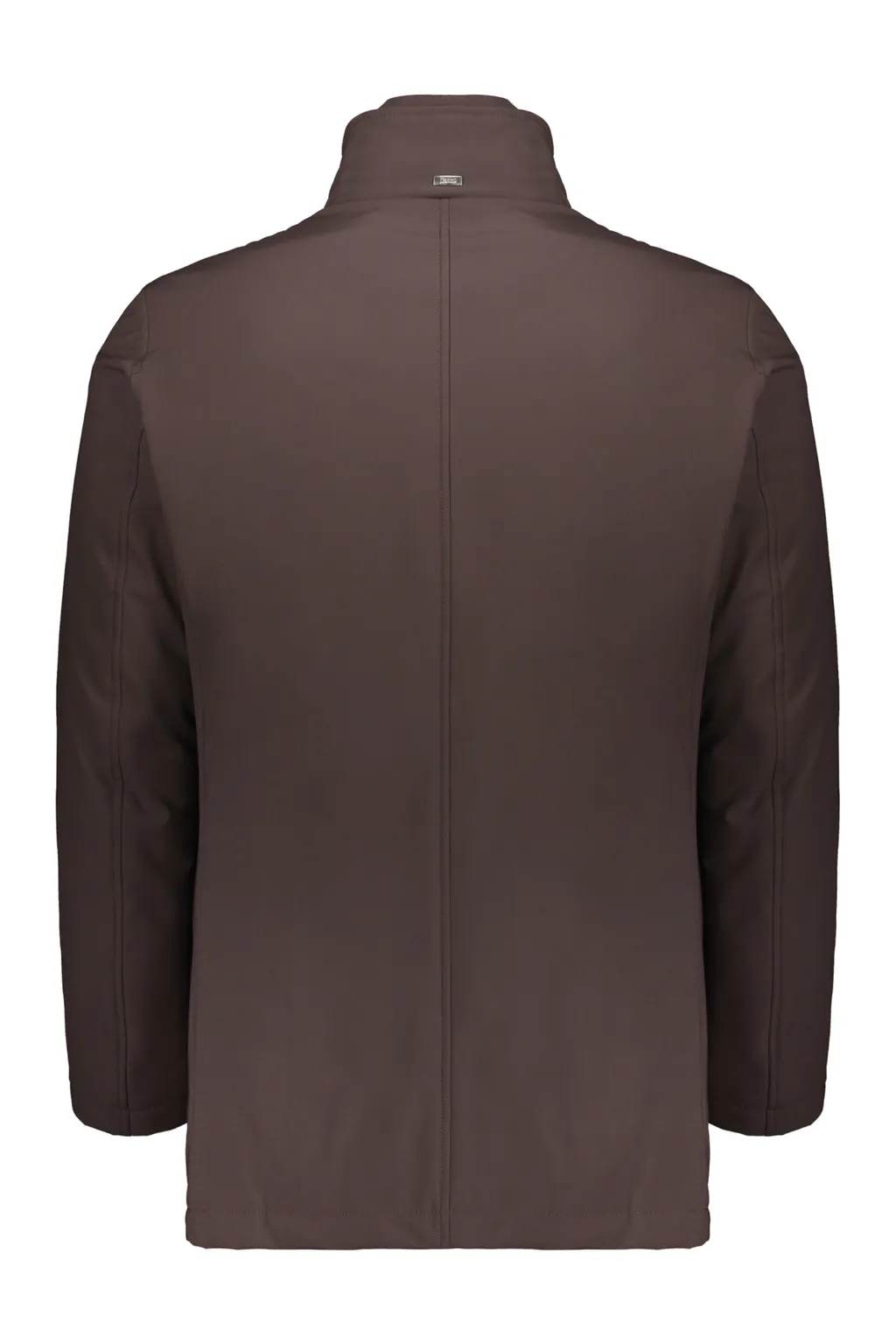 High-Neck Long-Sleeved Parka