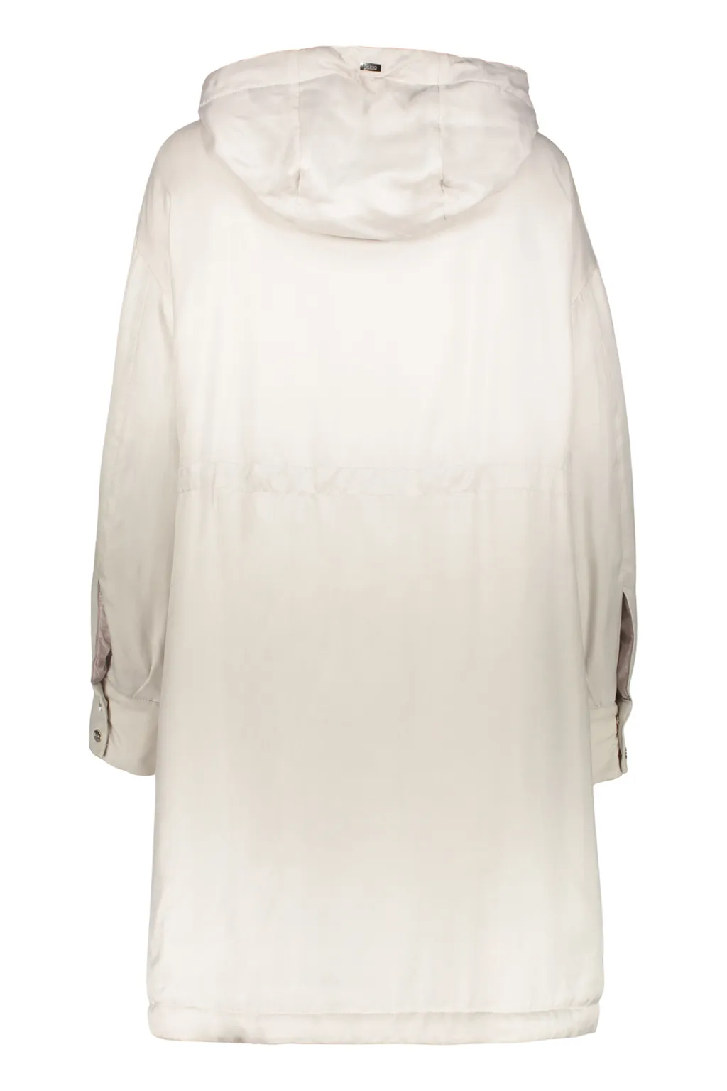 Zip-Up Hooded Coat