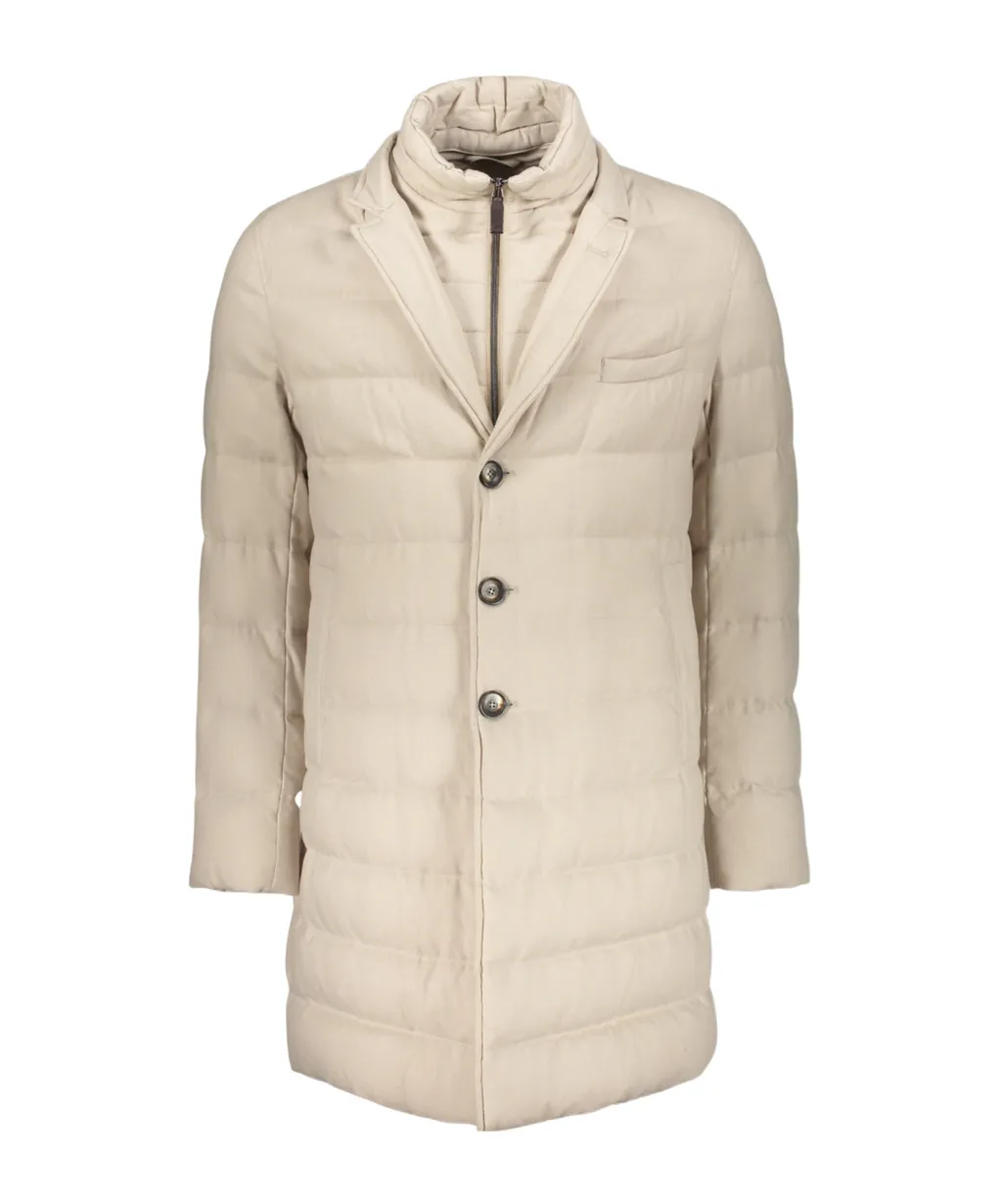 Padded Buttoned Coat
