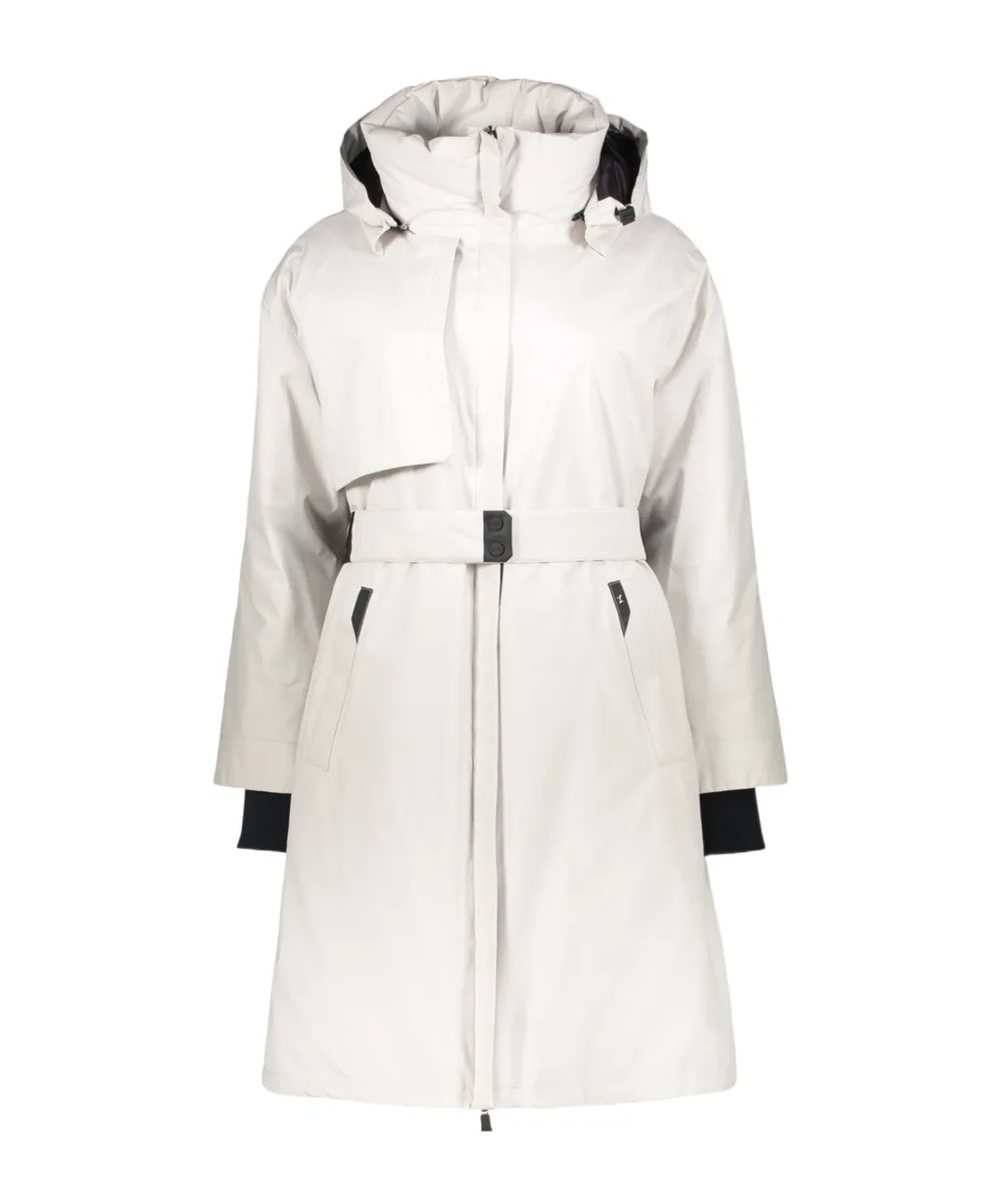 Hooded Belted Coat