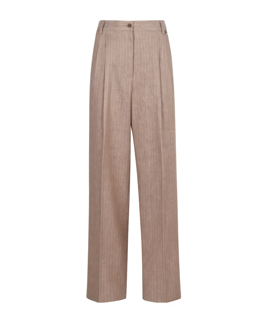 Pinstriped Trousers