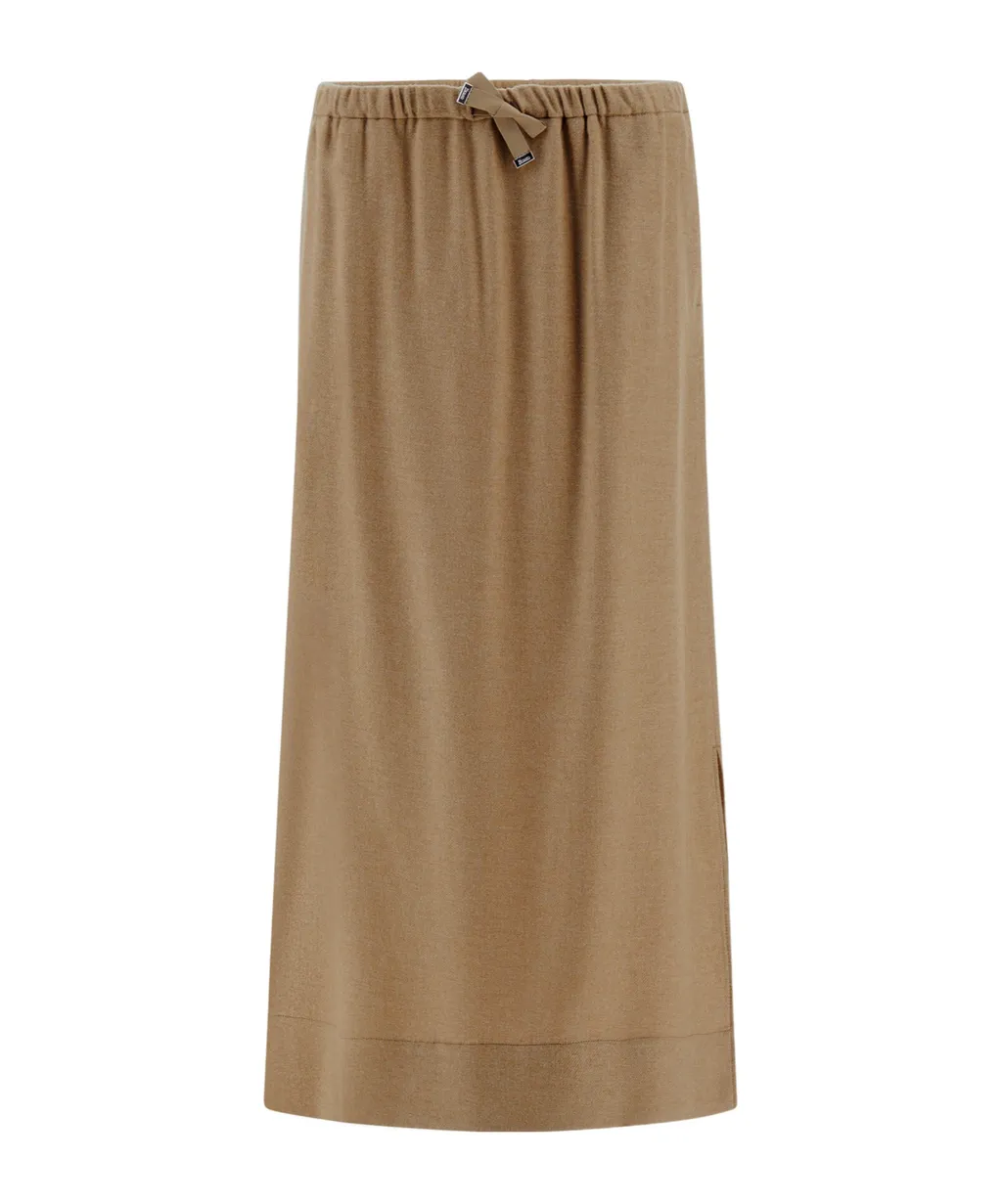 Drawstring Waist Skirt