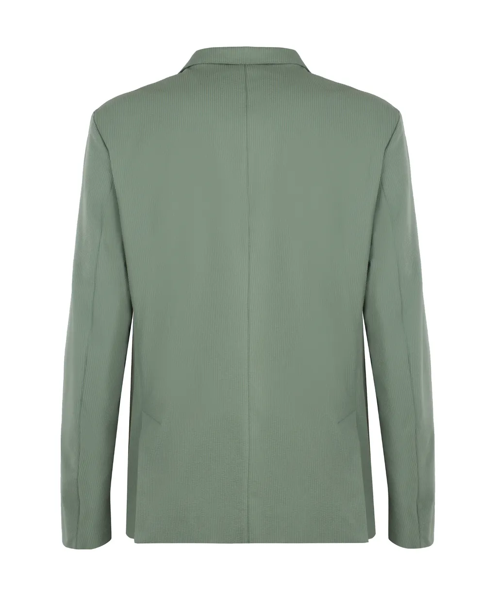 Single-Breasted Tailored Blazer