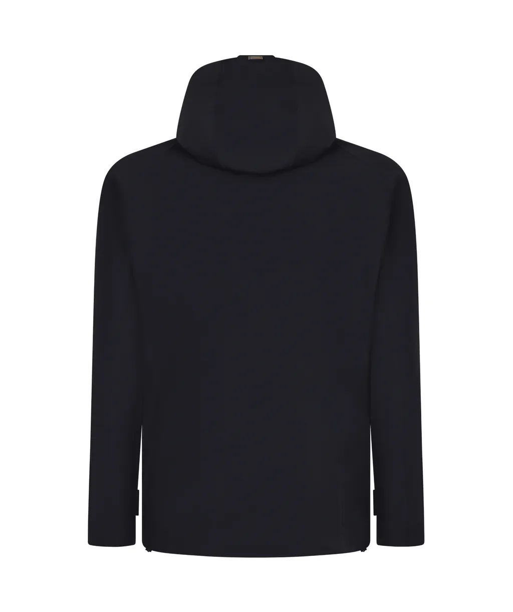 Zipped Hooded Jacket