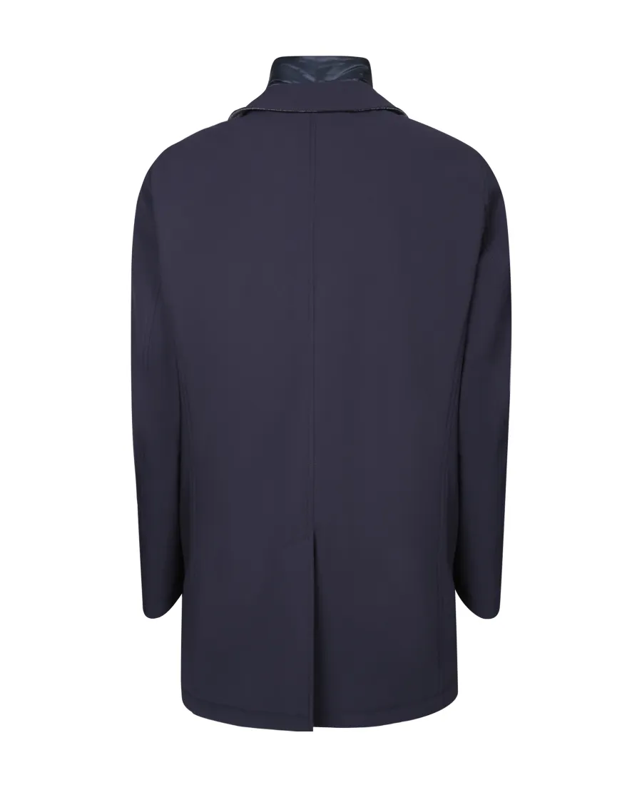 Double Layered High Neck Jacket
