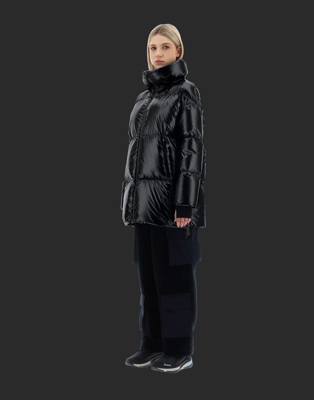 High-Neck Down Jacket