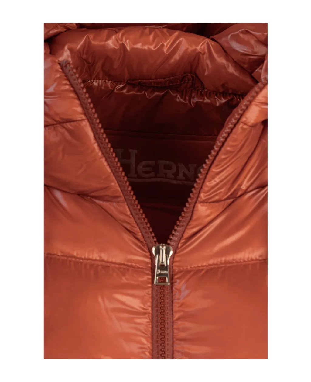 Quilted Hooded Drawstring Down Coat