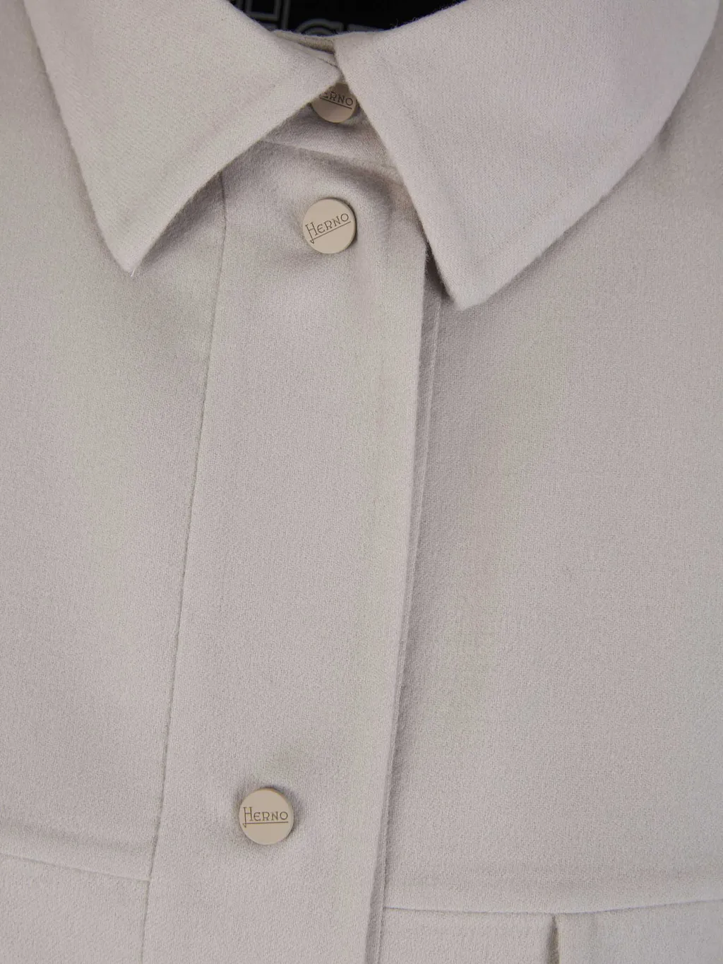 Drop-Shoulder Button-Up Shirt Jacket