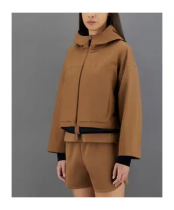 Zip-Up Hooded Jacket