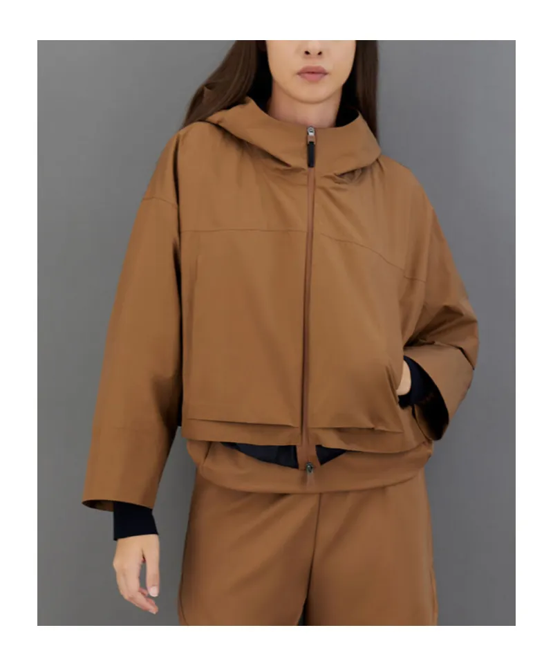 Zip-Up Hooded Jacket