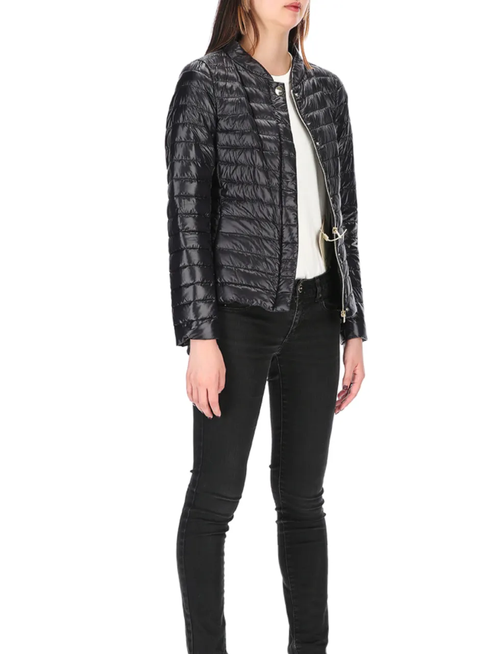 Round Collar Down Jacket