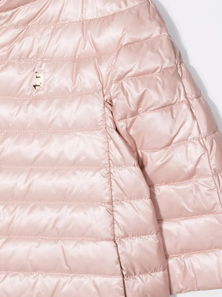 Logo Plaque Padded Jacket
