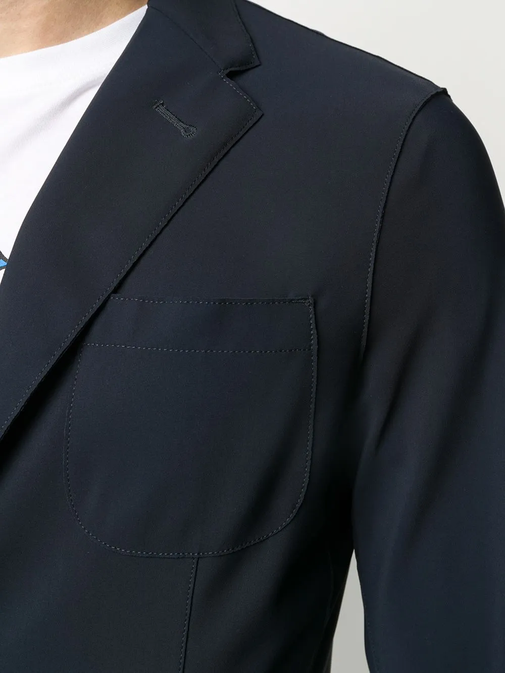 Slim Fit Single-Breasted Blazer