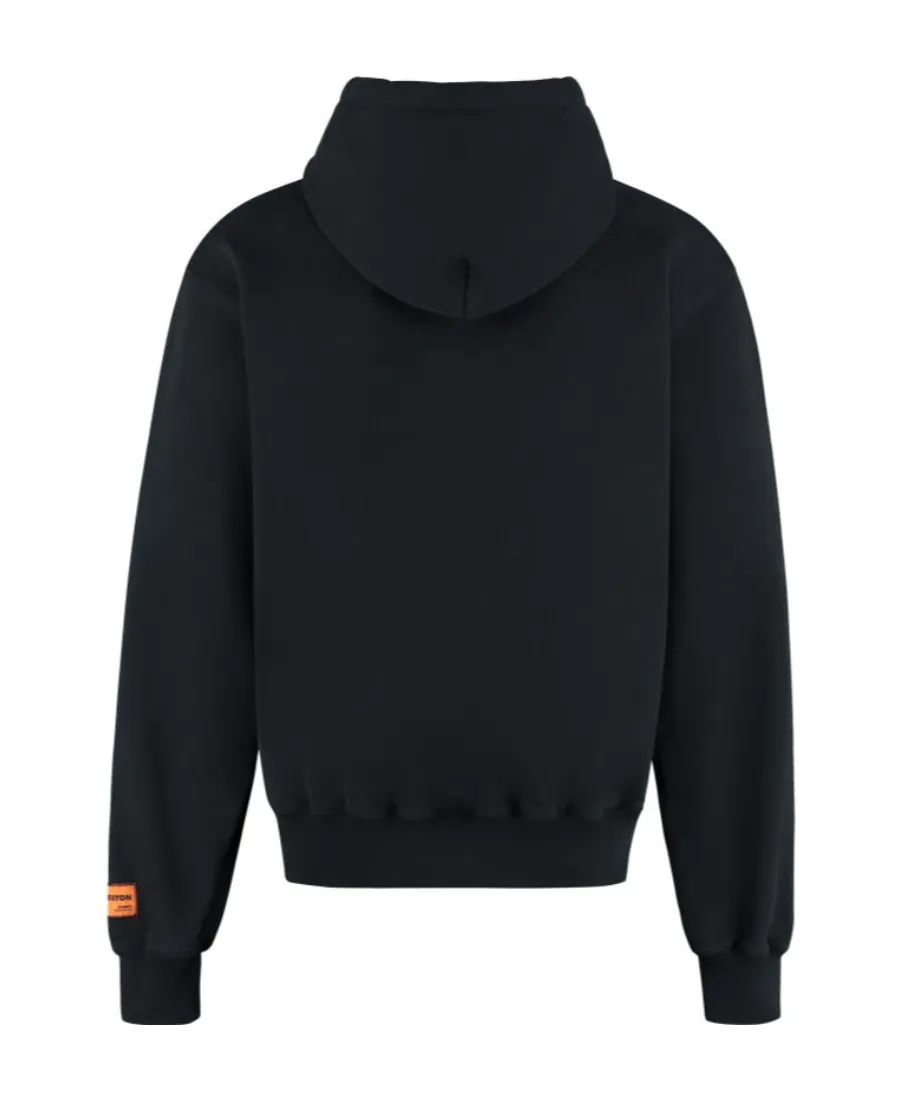 Logo Printed Drawstring Hoodie