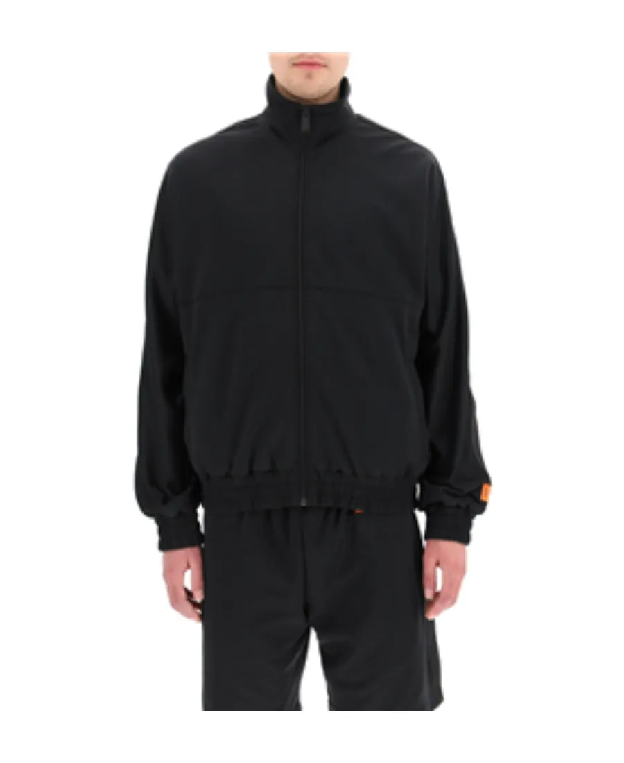 Logo Patch Zipped Jacket