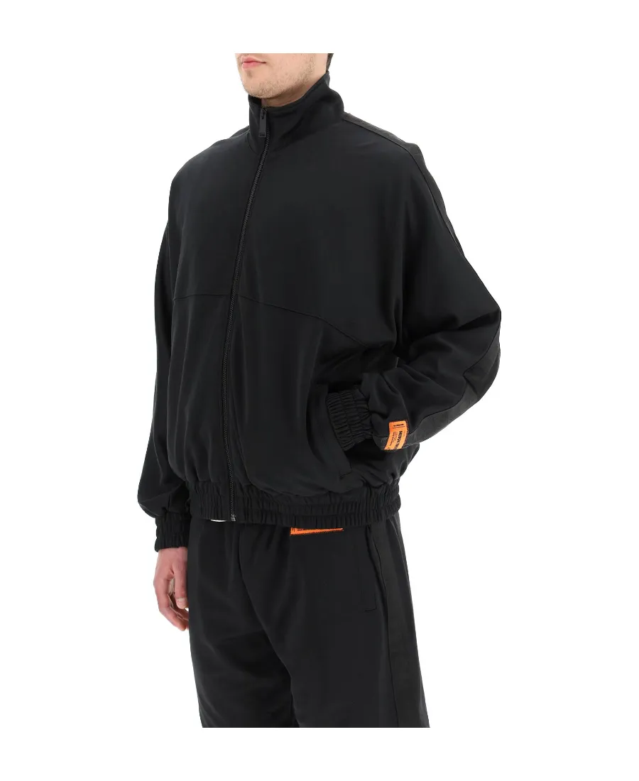 Logo Patch Zipped Jacket
