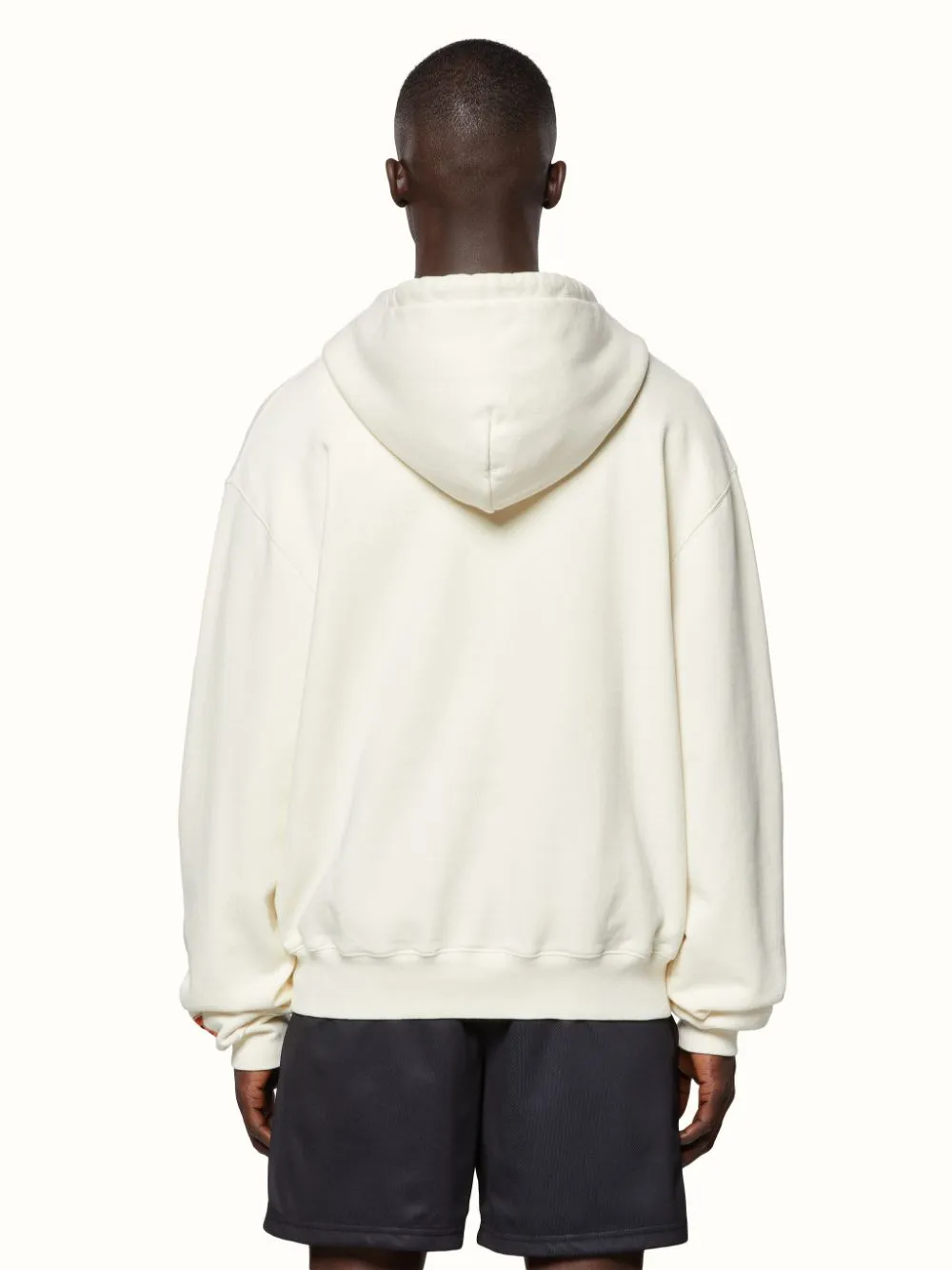 Logo Printed Drawstring Hoodie