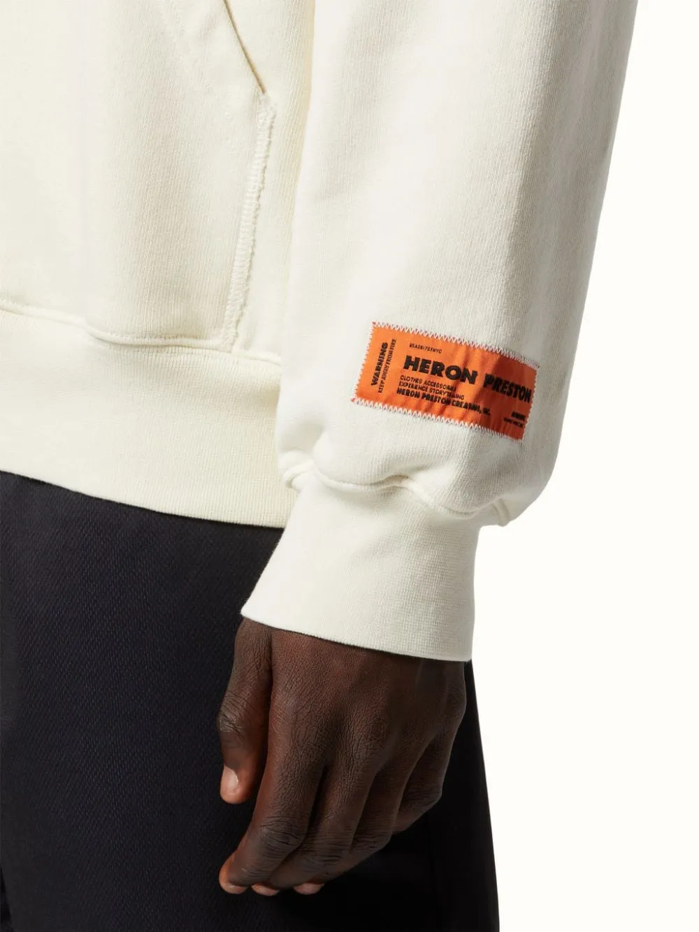 Logo Printed Drawstring Hoodie