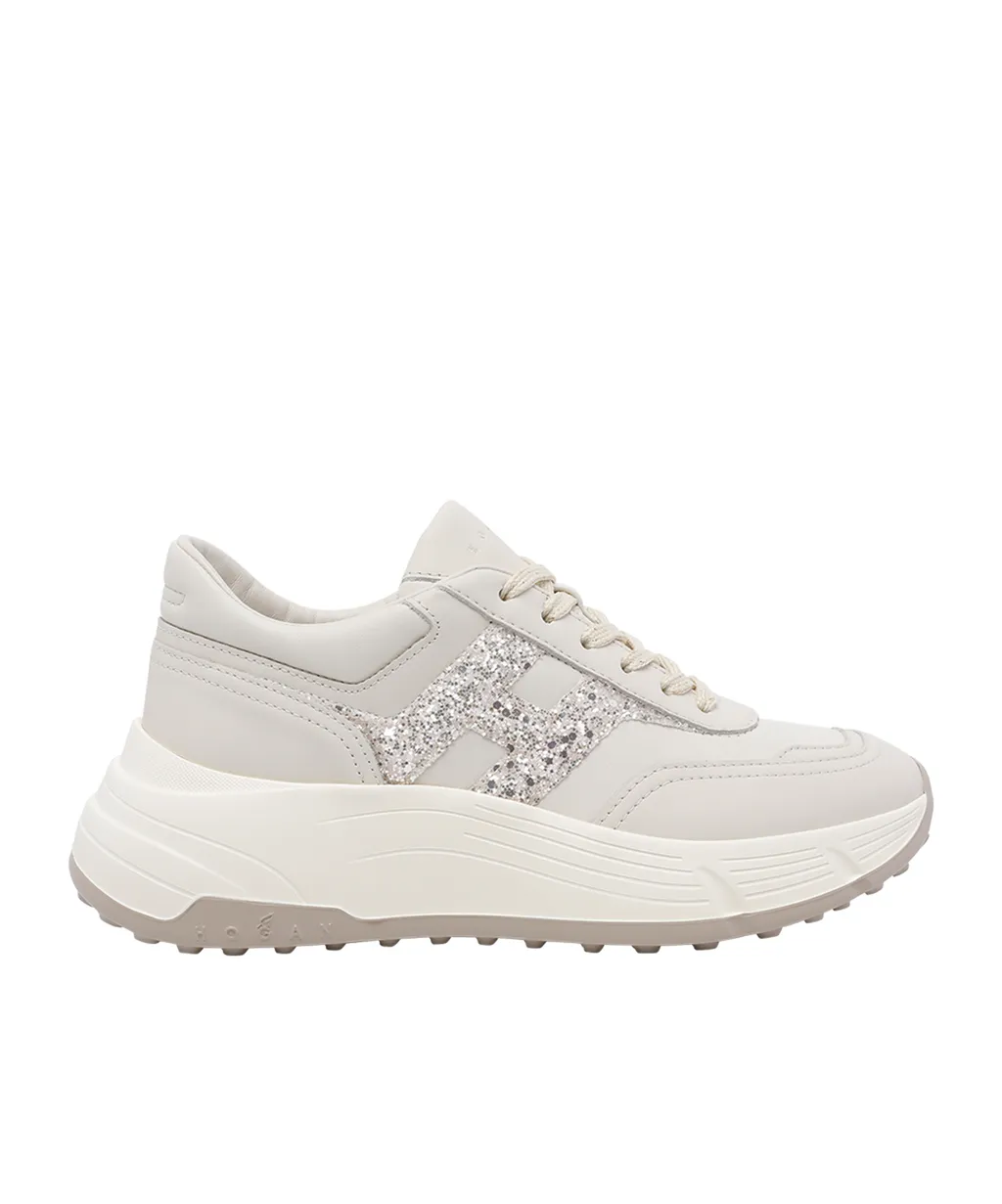 Hi-Fi Glitter Logo Sneakers